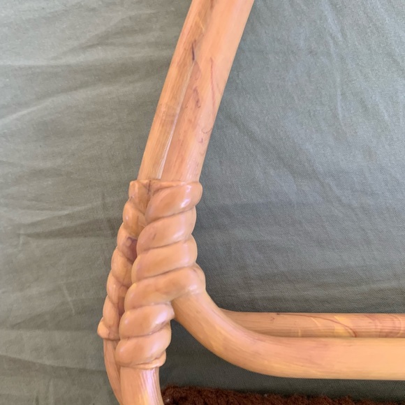 Vintage knit macrame handbag - Picture 3 of 4